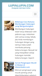 Mobile Screenshot of lupinlupin.com